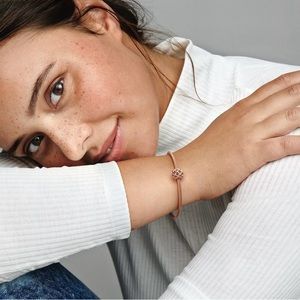 PANDORA Openwork Infinity Charm  Rose Gold